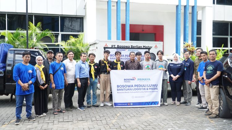 Salurkan Bantuan untuk Korban Bencana Alam di Luwu, Bosowa Peduli Lepas 9 Relawan