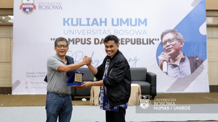 Unibos Sukses Gelar Kuliah Umum Bersama Rocky Gerung