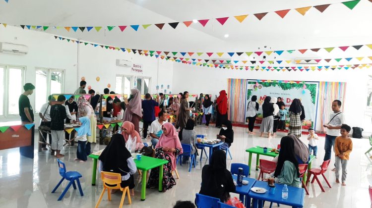 Ajarkan Anak Kreativitas dan Entrepreneurship, Sekolah Alam Bosowa dan Bosowa School Makassar Gelar Market Day 2023.